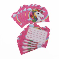 Serie Unicornio Rosa, 91 Piezas de Platos, Servilletas y Pancarta Desechables de Papel, Ideal para Cumpleaños de Niñas