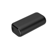 Mini banque d'alimentation 5000mAh personnalisée en usine écran LCD double LED de type C 20W chargeur de batterie 21700 de petite taille mince Micro USB