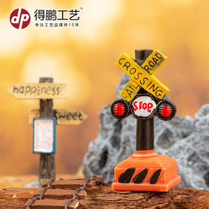 Panneau décoratif miniature en résine Depeng Crafts, motif paysage artistique et charmant, pour salon, idéal pour un cadeau de pendaison de crémaillère - Product Image 3