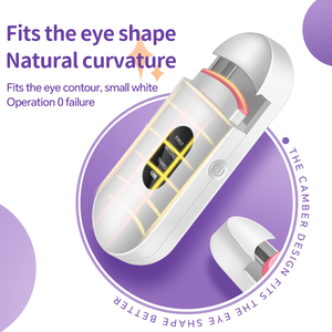 Rizador de pestañas eléctrico con ajuste de temperatura de 3 niveles, clip para pestañas con pantalla LED, herramienta para rizar de forma natural - Product Image 5