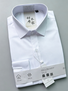 Chemise habillée <span class=keywords><strong>homme</strong></span> à manches longues, formelle, infroissable, respirante, légère, printemps-été, qualité supérieure, luxe - Product Image 6