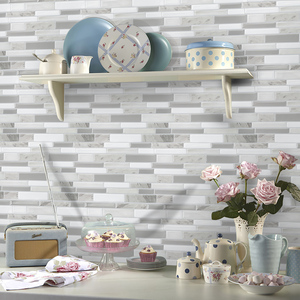 <span class=keywords><strong>Adesivi</strong></span> Murali in Mosaico di Marmo Personalizzati 2020 <span class=keywords><strong>per</strong></span> Cucina, Bagno, Tavolo, Pavimento, Decorazione Diagonale, Carta da Parati Artistica - Product Image 6