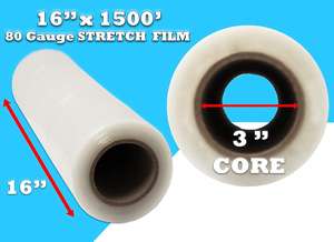 Stretch Film/Pallet <b>Wrap</b> Industrial Strength <b>Clear</b> Cling Reinforced Grade High Gloss Blow Molding Grade Durable Adhering - Product Image 3