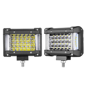 Off Road Lái Xe Sương Mù Bumper Núi 4 Inch Phụ Kiện Xe Hơi 12V Phụ Trợ Side Shooter LED Đèn Làm Việc - Product Image 1