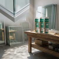 Sellador de Silicona Acética Impermeable para Ventanas de Vidrio, Calafateo de Fijación Rápida, Alta Adhesión, Resistente a la Intemperie, Venta al por Mayor Directa de Fábrica