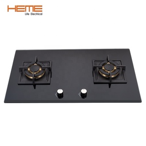 Hot Sale Household Appliance Built in Full Brass 2 burner Gas <b>Stove</b> with CE Certificate - Product Image 3
