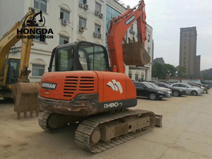 Mini-pelle Doosan DH80 d'occasion de haute qualité à prix bon marché Pelle sur chenilles DH70 DH75 DH80 d'occasion en vente - Product Image 5