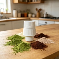 Bouchon de bouteille 28 mm 5g pour séparation liquide/solide, à torsion, pour poudre de café, thé, matcha, fruits, vitamines