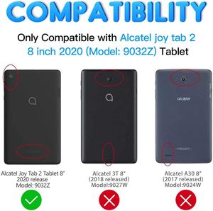 Étui de protection intégrale pour tablette en mousse EVA antichoc de haute qualité à prix abordable pour Alcatel Joy Tab 2 8 pouces 2020 - Product Image 2