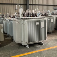Transformateur de puissance triphasé immergé dans l'huile YongHui 30KVA-1600KVA, bobines entièrement en cuivre, entrée 35kV, haute efficacité