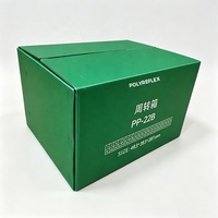Usine chinoise Boîte de rangement en plastique polypropylène ondulée pliable multi-design personnalisée OEM