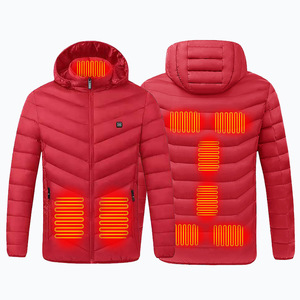 MAQVOB EU US Size Manufacturer Custom Smart Heated <strong>Jacket</strong> <strong>Waterproof</strong> Puffer <strong>Padding</strong> <strong>Jackets</strong> Plus Size Heated <strong>Jackets</strong> for Men - Product Image 2
