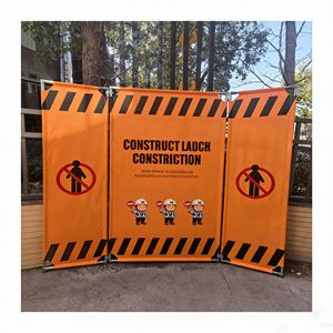 Barrière <span class=keywords><strong>de</strong></span> <span class=keywords><strong>sécurité</strong></span> pliable en plastique SCQP pour clôture, circulation routière, parking et maintenance d'ascenseurs - Product Image 1