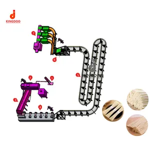 Professional Automatic Chinese Fine Dried Fresh Noodles Stick Maker Machine Price