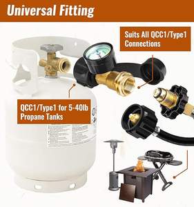 Medidor <span class=keywords><strong>de</strong></span> tanque <span class=keywords><strong>de</strong></span> propano, 3 colores codificados universales para cilindro, parrilla, calentador, indicador <span class=keywords><strong>de</strong></span> nivel <span class=keywords><strong>de</strong></span> <span class=keywords><strong>gas</strong></span> del tanque <span class=keywords><strong>LP</strong></span> <span class=keywords><strong>de</strong></span> 5-40 libras - Product Image 5