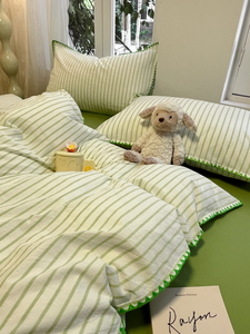 Ropa de cama ligera y transpirable de estilo moderno para decoración de dormitorio suave para el hogar de algodón personalizado al por mayor - Product Image 2