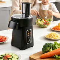Multifunctionele 5-in-1 elektrische salademaker, groentesnijder, -hakker, -slicer en -processor voor huishoudelijk gebruik