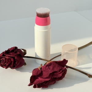 Personalizzato di alta qualità a doppia <span class=keywords><strong>testa</strong></span> <span class=keywords><strong>vuota</strong></span> nero Blush pennelli correttore Stick Stick per il trucco Set fondotinta contorno Blush - Product Image 5