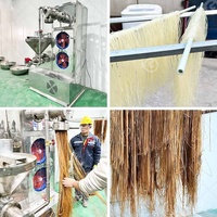 L'extrudeuse de nouilles de maïs a utilisé le riz de sarrasin froid de grain de vermicelle font la ligne de production à la machine