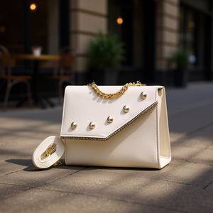 Bolso Bandolera para Mujer Daria Rosa, Material PU, Cierre de Cremallera, Impermeable, Color Sólido, Uso Diario - Product Image 2