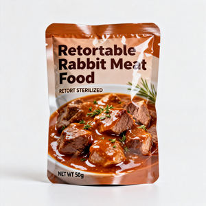 Pochette Doypack Retortable Anti-fuite et Scellante sur Mesure pour la Conservation des Ailes <span class=keywords><strong>de</strong></span> <span class=keywords><strong>Canard</strong></span> Fumées et Cuites - Product Image 4