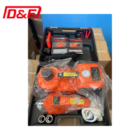 Fabrika fiyat araba krikolar DC 12V 5T kaldırma 135mm 530mm hidrolik kriko ve anahtarı seti çok fonksiyonlu araç aletleri