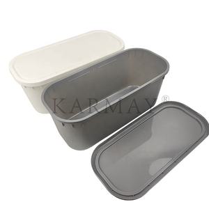 Contenedores Portátiles de 5L en Existencia, para Helados y Gelato, Plástico de Grado Alimenticio, Reciclable, Hecho con Materiales Reciclados, Personalizable - Product Image 5