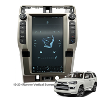 Lecteur multimédia de voiture Android, écran radio et navigation de style Tesla pour Toyota 4Runner 2010 - 2024, Apple Carplay stéréo