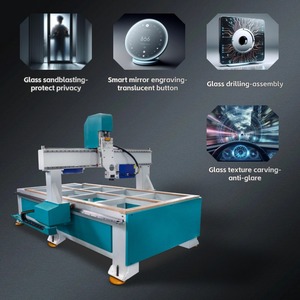 Aogeo CNC gương Máy chế biến thủy tinh thông minh Led Gương Máy làm Laser máy phun cát - Product Image 1