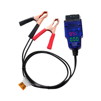 Herramienta de Ahorro de Energía para Baterías de Automóvil con Conector OBD2, Ahorrador de Energía de Emergencia para Diagnóstico de ECU, Muestra Voltaje y Corriente, Dispositivo Automotriz