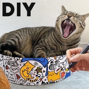 Cat Scratcher Cardboard, 2in1 Oval Cat Scratcher Bed for Indoor Cats Cat, <b>Scratch</b> <b>Pad</b> Bowl with Scratching Toy - Product Image 5