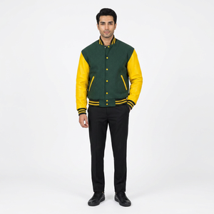 Veste universitaire à manches longues en gros pour hommes, dernier style, veste d'hiver pour homme, veste universitaire personnalisée - Product Image 1