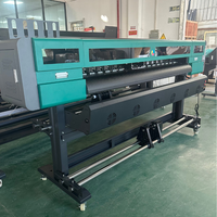 Impresora solvente ecológica de gran formato de 1,8 m con cabezal de impresión XP600/I3200, máquina de impresión de pegatinas de vinilo de 1800mm y 1900mm