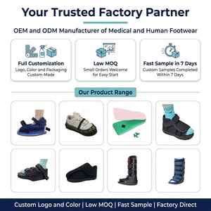 Zapatillas ortopédicas <span class=keywords><strong>de</strong></span> invierno cálidas <span class=keywords><strong>de</strong></span> pana negra con puntera cuadrada y lana <span class=keywords><strong>de</strong></span> cordero para rehabilitación postoperatoria <span class=keywords><strong>de</strong></span> pies hinchados o lesionados - Product Image 5