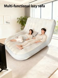 स्टॉक में आधुनिक inflatable फोल्डेबल गोल आउटडोर सोफे में रहने वाले कमरे और बेडरूम के उपयोग के लिए - Product Image 3