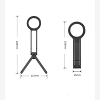 Tripod Ponsel dari Aluminium Alloy Grosir, Dudukan Magnetik untuk Meja, Anti-Korosi, untuk Penggunaan Kantor & Komersial