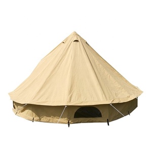 Lona 100% de algodón, lona de 4m, 5m, 6m y 7m, tienda de lona con doble puerta, venta al por mayor - Product Image 4