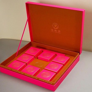 Customized top-and-bottom lid gift <b>box</b>, double-opening rectangular product packaging <b>box</b>, <b>book</b>-shaped <b>box</b>, souvenir <b>box</b>, logo - Product Image 3