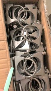 यू प्रकार दबाना स्टेनलेस स्टील यू बोल्ट भारी शुल्क निकास स्टील मफलर पाइप Clamps के लिए कार - Product Image 5