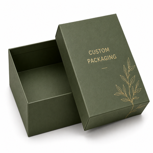 Boîte en papier rigide de luxe à deux pièces avec couvercle et base personnalisés, emballage de couleur sur mesure, fabrication au Vietnam pour cosmétiques - Product Image 6