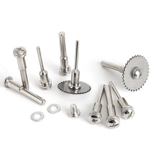 Saw Blade Extension Rods Set 6.0/3.175mm For Mini Electric <b>Grinder</b> Industrial Alloy Multipurpose Cutting Circular Blades - Product Image 1