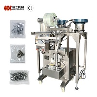 Machine d'emballage entièrement automatique pour le comptage, le remplissage et la fermeture de petites pièces et accessoires de matériel professionnel