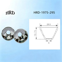 Pièces optiques en aluminium CNC à réflecteur LED unique, inspection à 100 %, directement de l'usine, pour éclairage LED haute puissance OEM