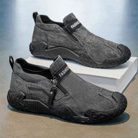 Chaussures de sport décontractées pour hommes, légères, durables, antidérapantes, style slip-on, polyvalentes et tendance