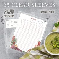 Diy personnalisé cuir famille petit 4x6 8.5x11 carte vierge diviseur titulaire gardien cahier cuisinier livre livre de cuisine 3 anneaux recette liant