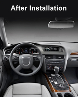 Écran d'autoradio Android Aijia pour Audi A4 A4L 2013-2016 Lecteur DVD de voiture WIFI CarPlay