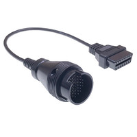 Adaptador de Diagnóstico OBD2 AOTAI para MB de 38 Pines a 16 Pines, Lector de Códigos de 12V Compatible con Windows, Garantía de 6 Años