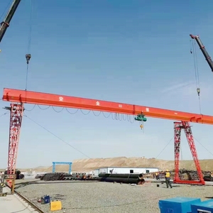 Козловой кран, 10 тонн, 20 тонн, однобалочные козловые краны с электрической Талью для обработки промышленных материалов - Product Image 4