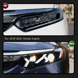 Car For Honda Inspire <b>Headlight</b> 2018-2022 Upgrade Modified To New DRL Dynamic Turn Signal <b>LED</b> <b>Headlight</b> - Product Image 2