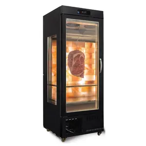 commercial Stainless Steel Automatic Meat Sausage Meat dry age meat refrigerator cabinets 2 door beef dry aged beef fridge